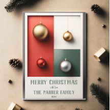 Personalised Christmas Postcard