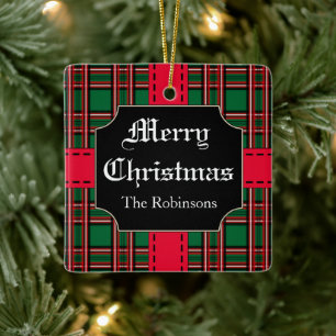 Personalised Christmas Present Ornament