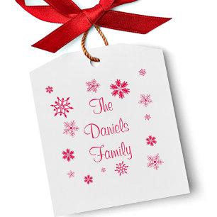 Personalised Christmas Snowflake Self-inking Stamp