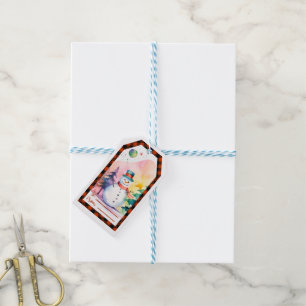 Personalised Christmas Snowman Gift Tags