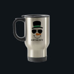 Personalised christmas snowman with custom name   travel mug<br><div class="desc">Personalised christmas snowman with custom name  Travel Mug.</div>