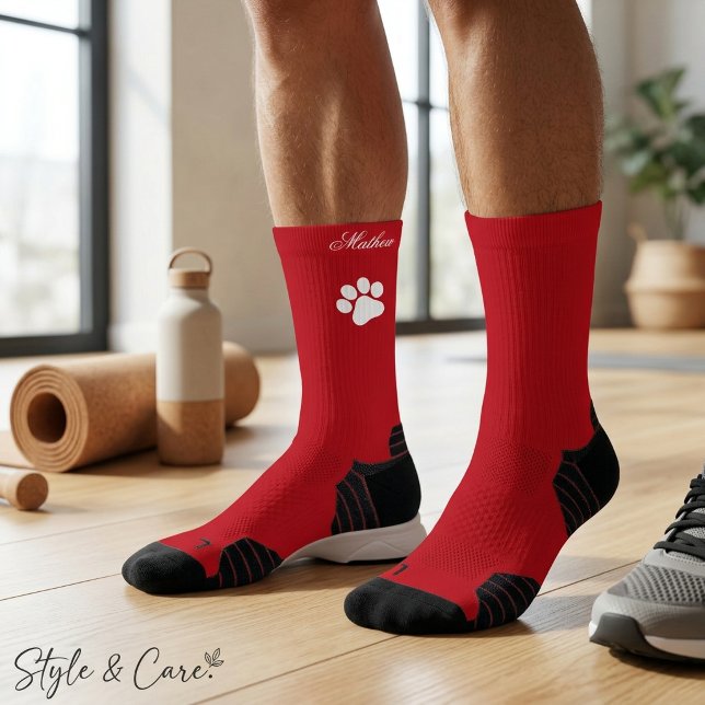 Personalised Christmas Stocking Custom Name Socks (Personalized Christmas Stocking Custom Name Socks)