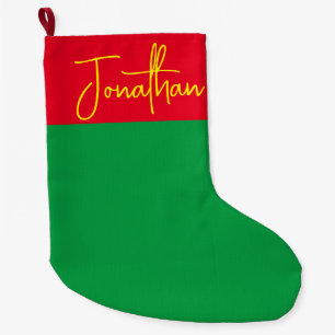 Personalised Christmas Stockings, On Sale Custom Large Christmas Stocking