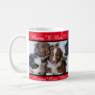 Personalised Christmas Text & Photo Mug, 11 oz Coffee Mug