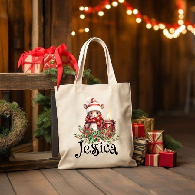 Personalised Christmas Tote Bag (Creator Uploaded)