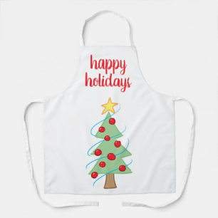 Personalised Christmas Tree Apron