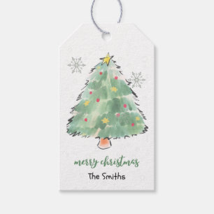 Personalised Christmas Tree Gift Tags