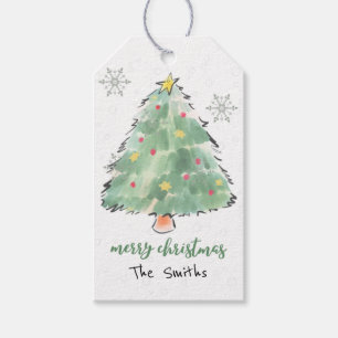 Personalised Christmas Tree Gift Tags