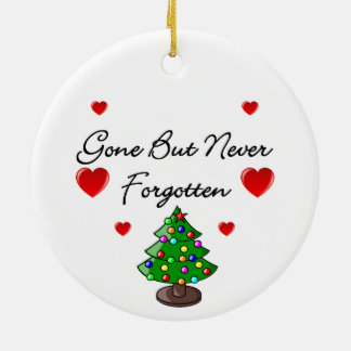 Personalised Christmas Tree Memorial Decoration