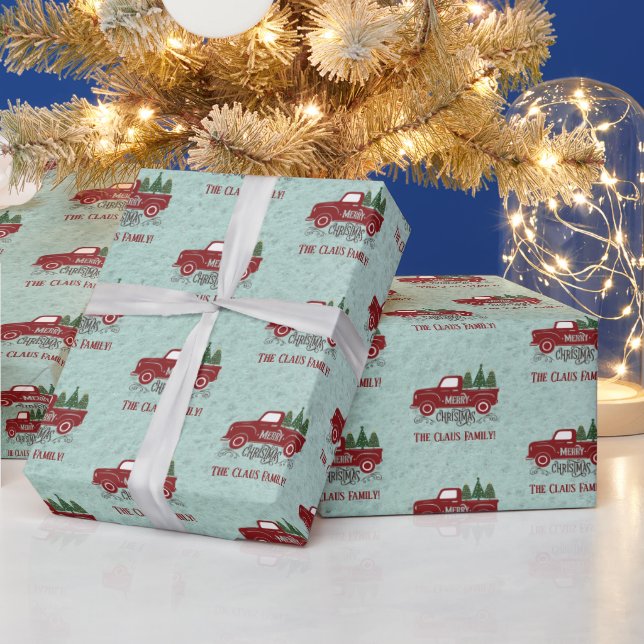 Personalised Christmas Wrapping Paper (Holidays)