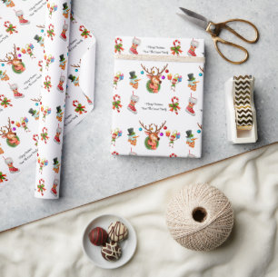 Personalised Christmas Wrapping Paper