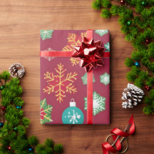 Personalised Christmas Wrapping Paper