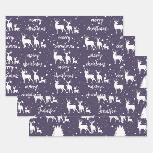 Personalised Christmas Wrapping Paper Sheet