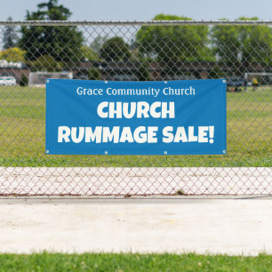 Personalised Church Rummage Sale! Banner
