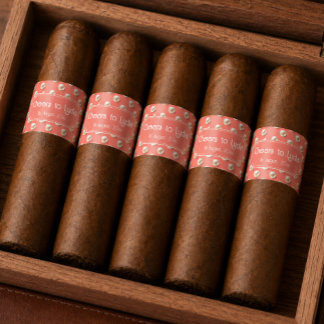 Personalised Cigar Band Sticker