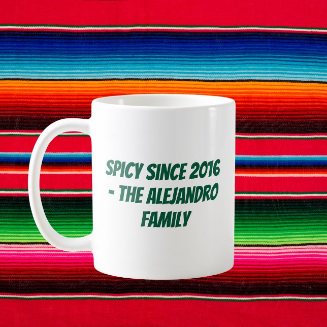 Personalised Cinco de Mayo Family Coffee Mug (Creator Uploaded)