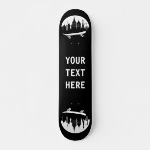 Personalised - City Skyscrapers Skateboard