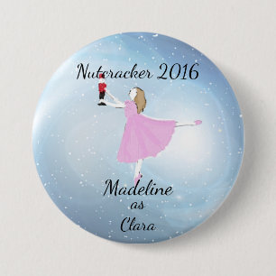 Personalised Clara Ornament 7.5 Cm Round Badge
