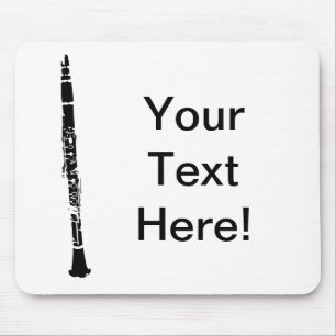 Personalised Clarinet Mouse Mat