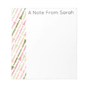 Personalised Clarinet Notepad
