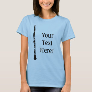 Personalised Clarinet T-Shirt