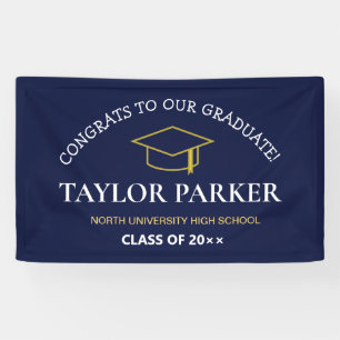 Personalised class of 2023 Graduation  Banner