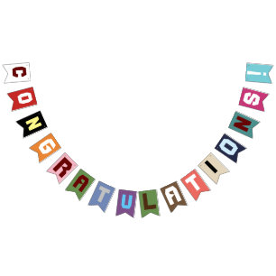 Personalised class of 2023 Graduation Bunting