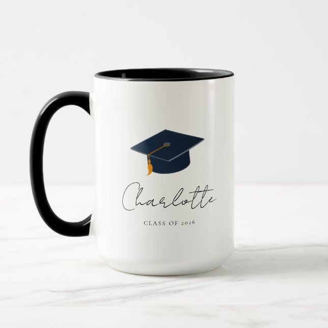 Personalised Class of 2026 Graduate Mug (Left)
