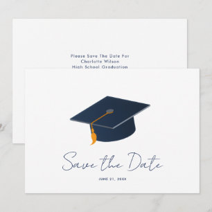 Personalised Class of 2026 Graduation Icon Save The Date