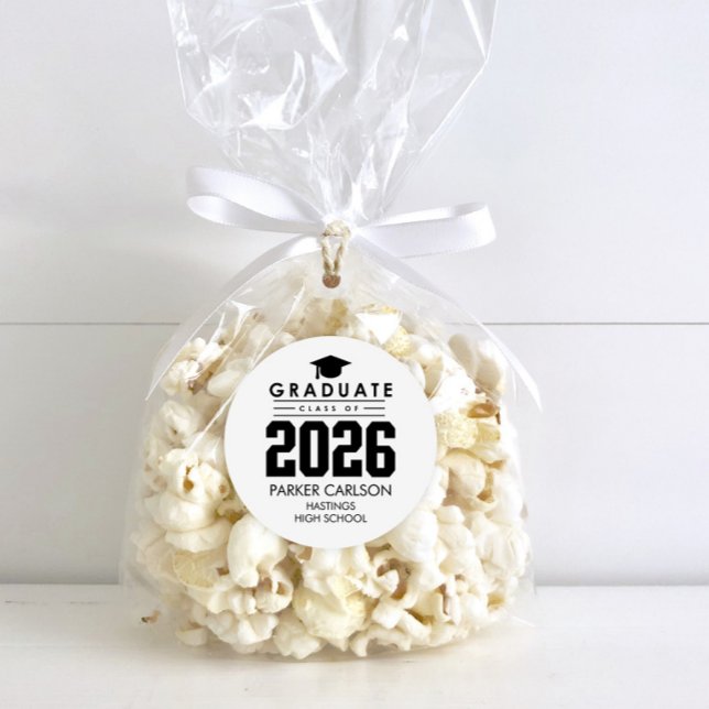 Personalised Class of 2026 Graduation Sticker (Creator Uploaded)