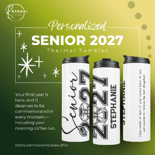 Personalised Class of 2027 Thermal Tumbler