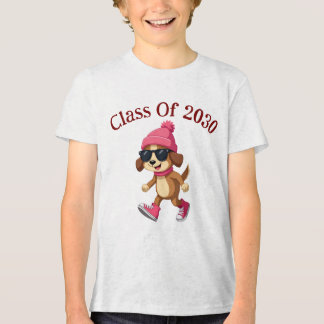 Personalised Class Of 2030 Tri-Blend Shirt