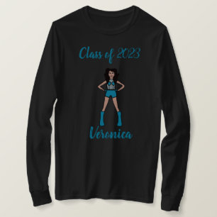 Personalised Class of Majorette Shirt Teal