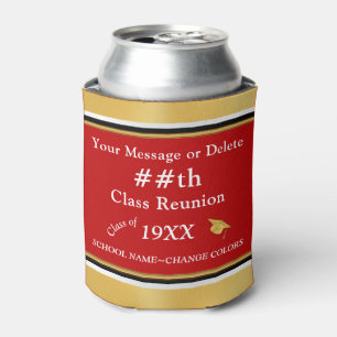 Personalised Class Reunion Gifts, Can Cooler