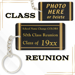 Personalised Class Reunion Gifts, Class Reunion Key Ring