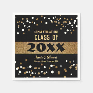 Personalised Class Year Graduation Party Napkin