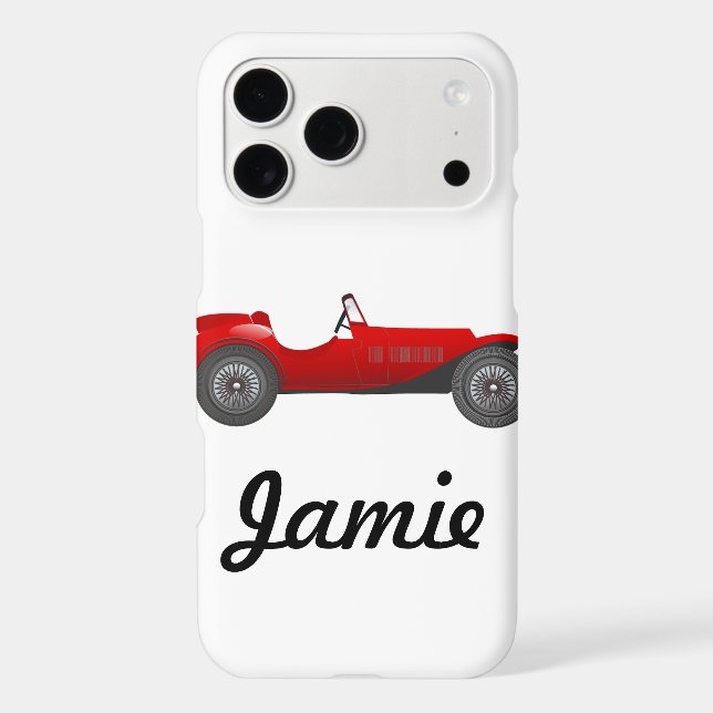 Personalised Classic Car Gifts (Back)