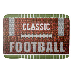 Personalised Classic Football Bath Mat