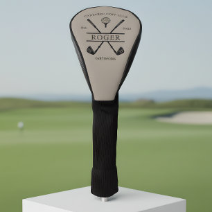 Personalised Classic Golf Club Head Cover
