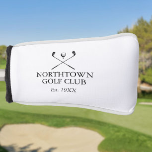 Personalised Classic Golf Club Name Head Cover