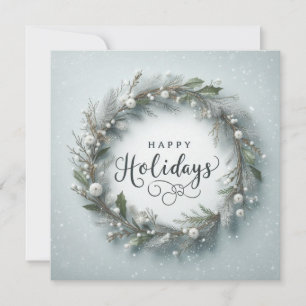 Personalised Classic  Holiday Card