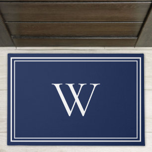 Personalised Classic Monogram Initial Name Doormat