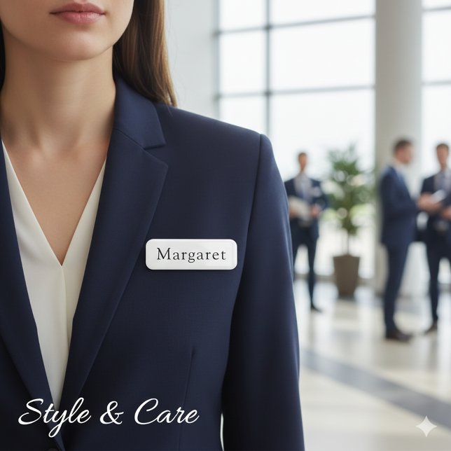 Personalised Classic Name Tag With Custom Name (Personalized Classic Name Tag With Custom Name)