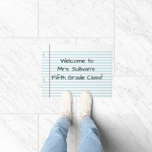 Personalised Classroom Doormat
