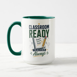 Personalised Classroom Ready Teacher Gift Mug