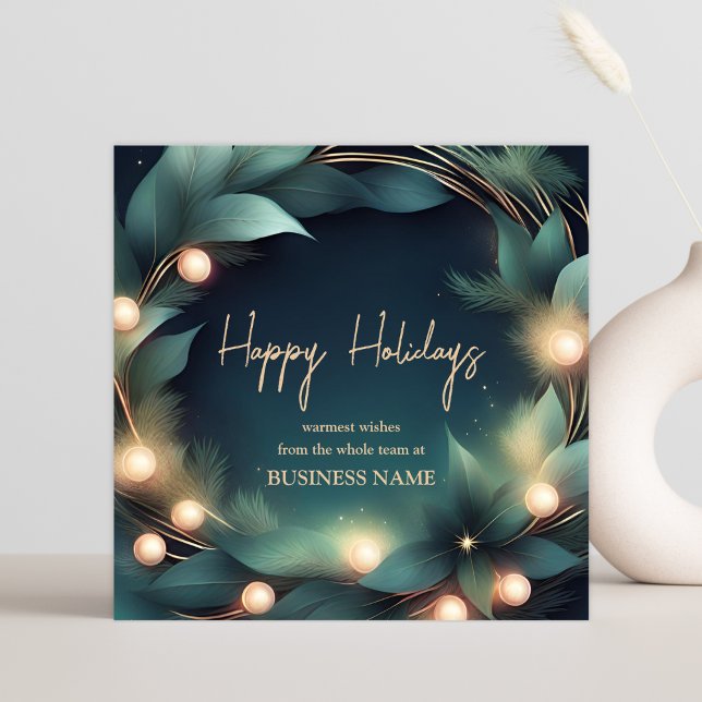 Personalised Client Business Holiday Card (Creator Uploaded)