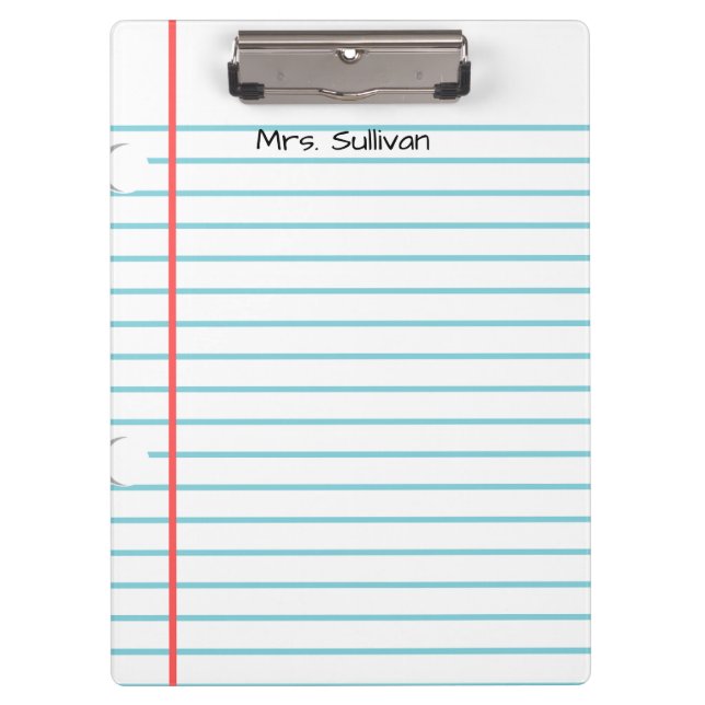 Personalised Clipboard (Front)