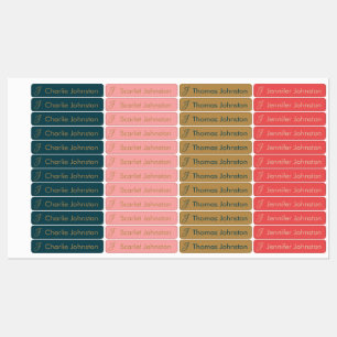 Personalised Clothing Labels