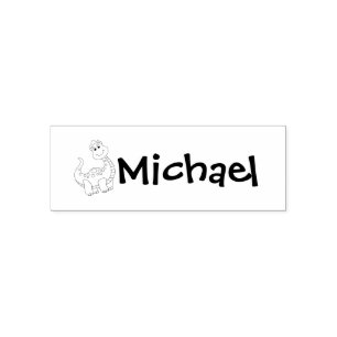 Personalised Clothing School Uniforms Self-inking Stamp