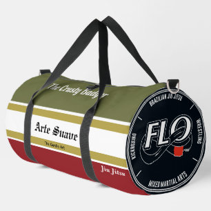 Personalised Club Logo BJJ Arte Suave Jiu Jitsu Duffle Bag